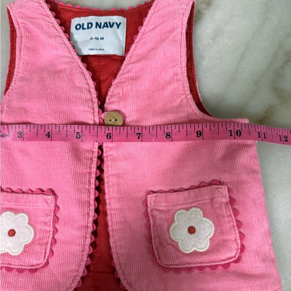 Old Navy Pink Kids Vest - Picture 5 of 8